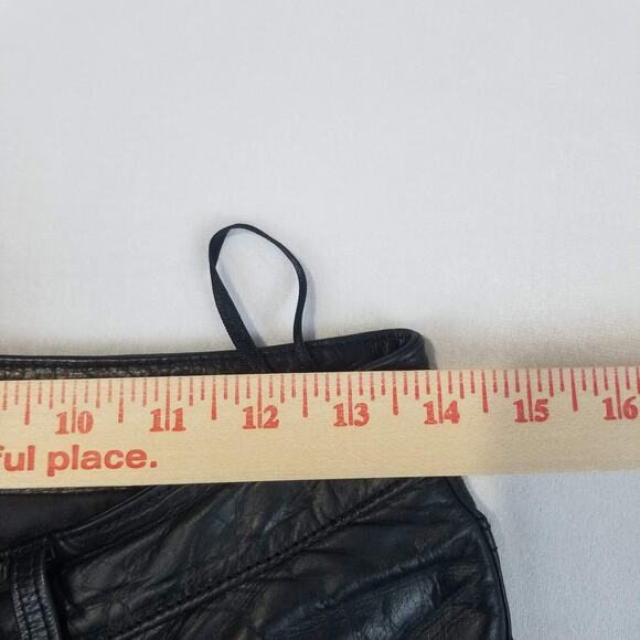 3 PC GAP Leather Boot Cut Pants Womens 28 x 29 Lined 5 Pocket Jeans Style Biker - Picture 8 of 16